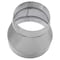 Imperial Mfg Imperial 8 in. D X 6 in. D Galvanized Steel Furnace Pipe Reducer GV1351 - alternate 3